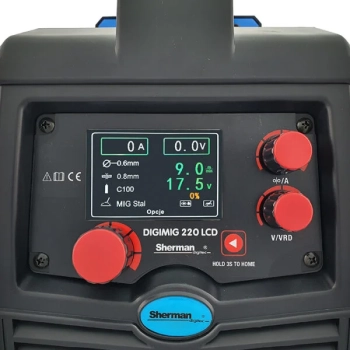 Sherman DIGIMIG 220 LCD + przyłbica V7a gratis